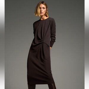 Zara dress with knotted tie